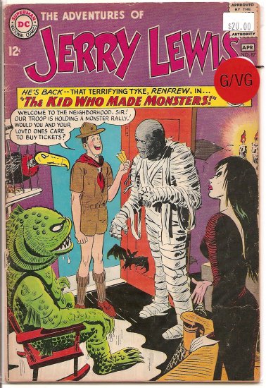 Adventures of Jerry Lewis # 87, 3.0 GD/VG
