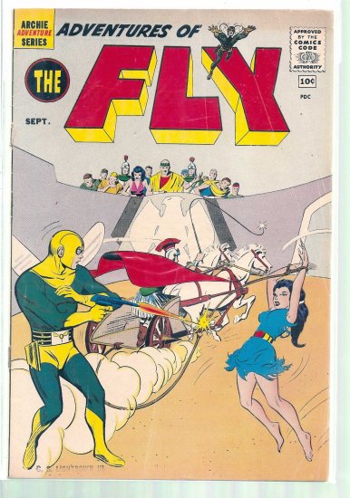 ADVENTURES OF THE FLY # 8, 2.5 GD +
