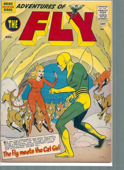 ADVENTURES OF THE FLY # 9, 4.5 VG +