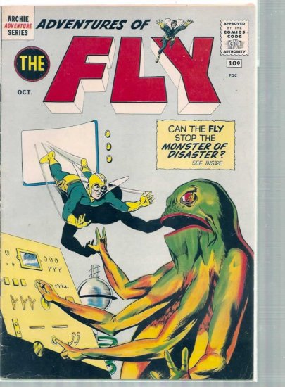 ADVENTURES OF THE FLY # 15, 4.0 VG