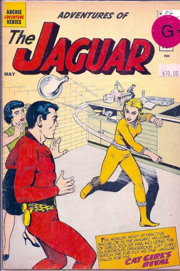 Adventures of the Jaguar # 6, 2.5 GD +