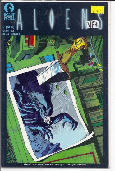 Aliens # 2, 8.5 VF +