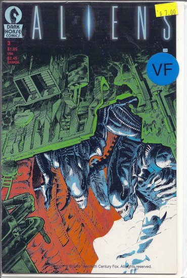 Aliens # 3, 8.0 VF