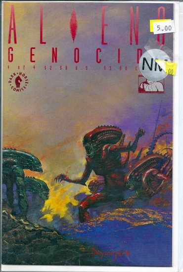 Aliens Genocide # 4, 9.2 NM -