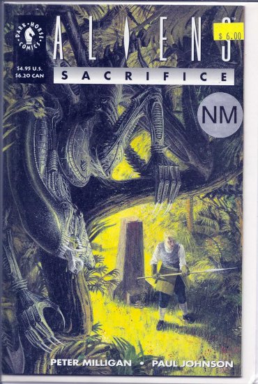 Aliens Sacrifice # 1, 9.4 NM
