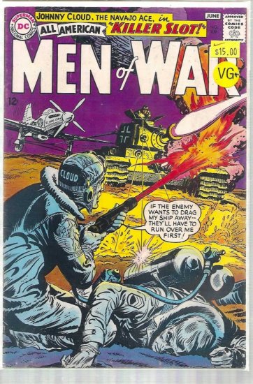 ALL AMERICAN MEN OF WAR # 109, 4.5 VG +