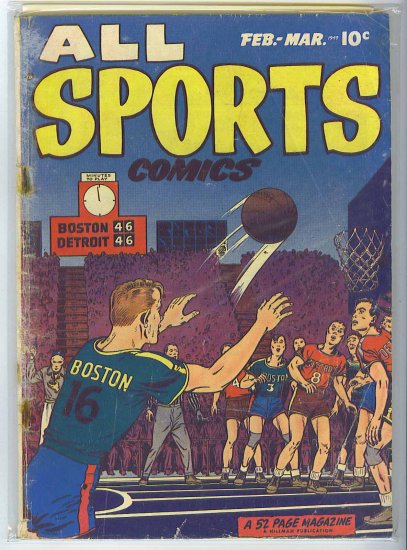 All Sports Comics # 3, 1.5 FR/GD