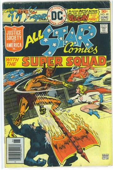 All Star Comics # 60, 4.0 VG