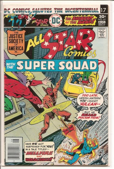 All Star Comics # 61, 4.0 VG