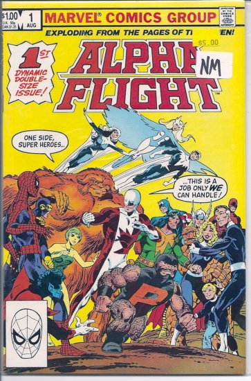 Alpha Flight # 1, 7.0 FN/VF