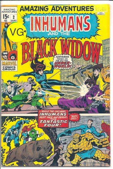 Amazing Adventures # 2, 4.5 VG +