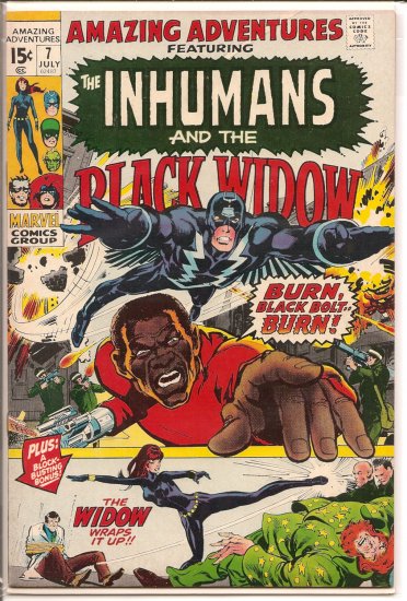 Amazing Adventures # 7, 7.5 VF -