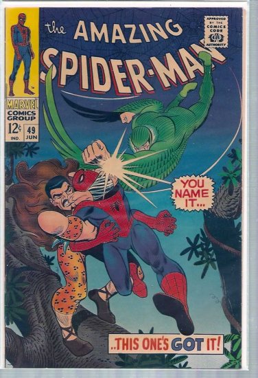 AMAZING SPIDER-MAN # 49, 5.5 FN -