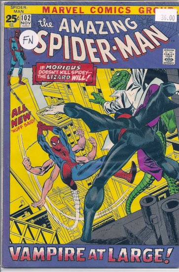 Amazing Spider-Man # 102, 6.0 FN