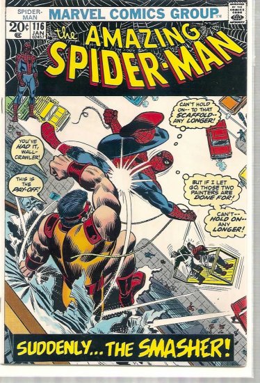 AMAZING SPIDER-MAN # 116, 6.5 FN +