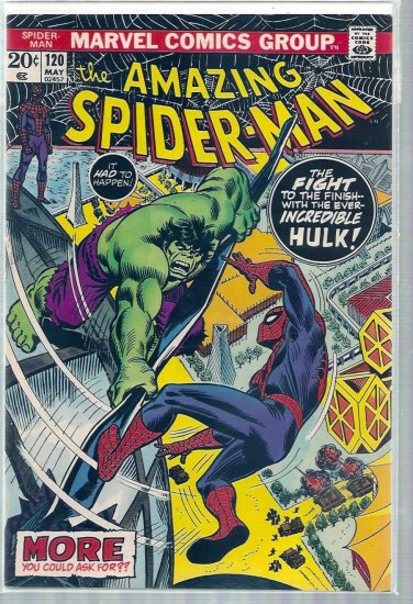 AMAZING SPIDER-MAN # 120, 9.0 VF/NM