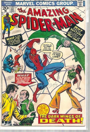 AMAZING SPIDER-MAN # 127, 4.0 VG