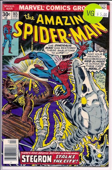 Amazing Spider-Man # 165, 4.0 VG