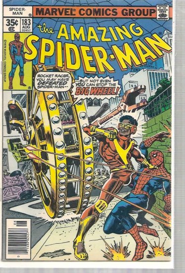 AMAZING SPIDER-MAN # 183, 4.0 VG