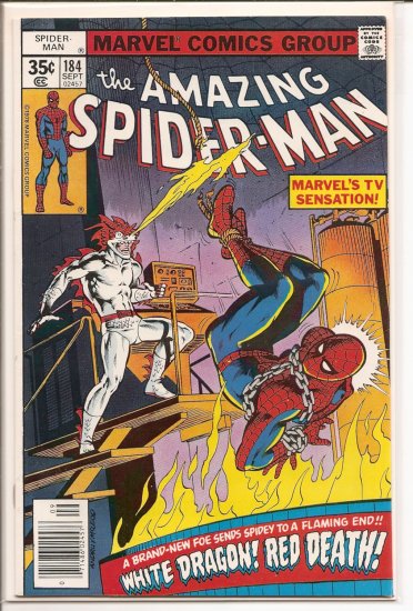 Amazing Spider-Man # 184, 9.0 VF/NM