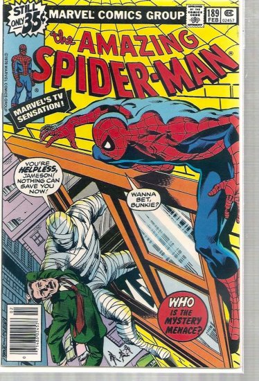 AMAZING SPIDER-MAN # 189, 6.0 FN