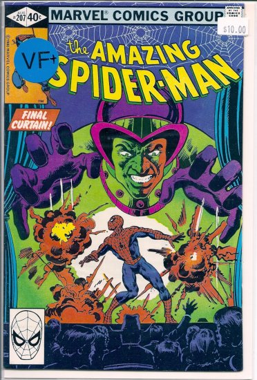 Amazing Spider-Man # 207, 8.5 VF +
