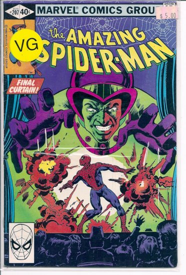 Amazing Spider-Man # 207, 4.0 VG