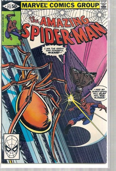 AMAZING SPIDER-MAN # 213, 6.5 FN +