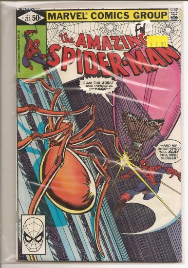 Amazing Spider-Man # 213, 6.0 FN
