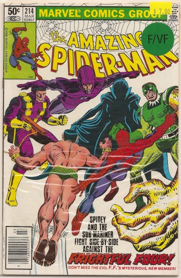 Amazing Spider-Man # 214, 7.0 FN/VF