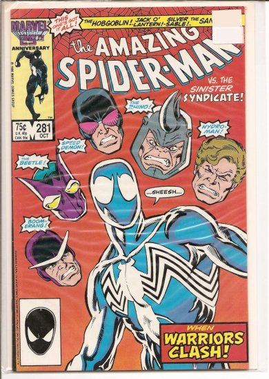 Amazing Spider-Man # 281, 8.5 VF +