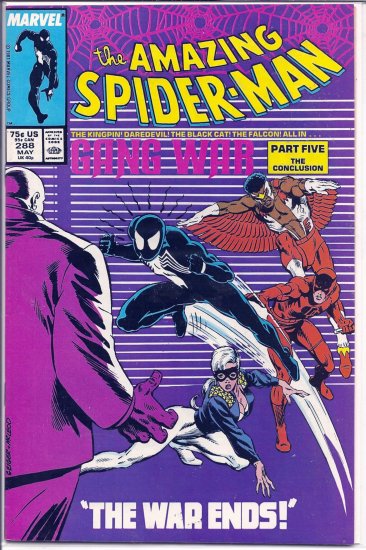 AMAZING SPIDER-MAN # 288, 7.5 VF -