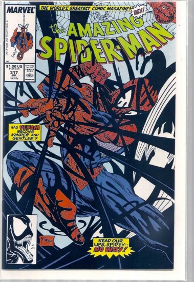 AMAZING SPIDER-MAN # 317, 9.2 NM -