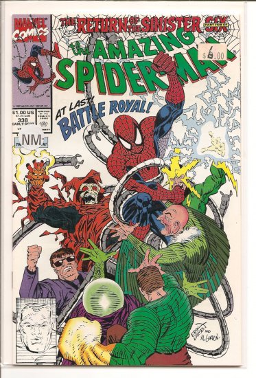 Amazing Spider-Man # 338, 9.2 NM -