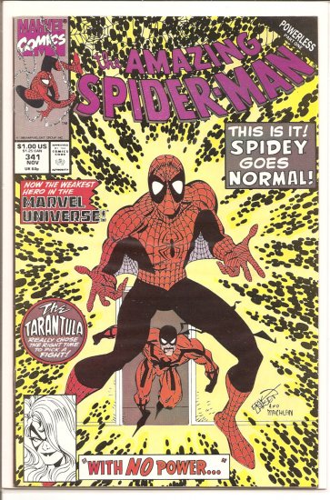 Amazing Spider-Man # 341, 9.0 VF/NM
