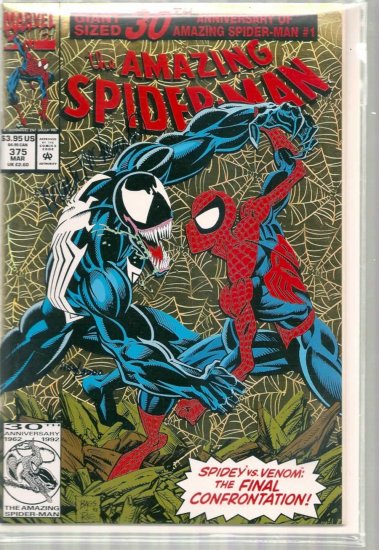 AMAZING SPIDER-MAN # 375, 9.0 VF/NM