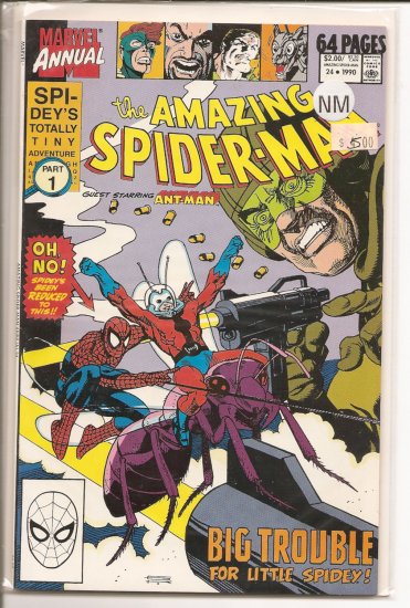 Amazing Spider-Man Annual # 24, 9.4 NM