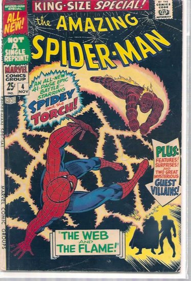 AMAZING SPIDER-MAN SPECIAL # 4, 4.0 VG