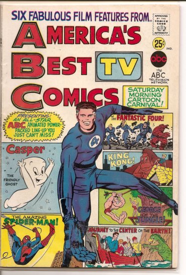 America's TV Best Comics # 1, 4.5 VG +