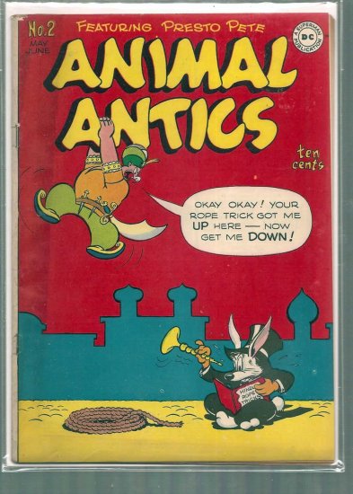 ANIMAL ANTICS # 2, 3.5 VG -
