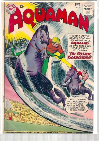 AQUAMAN # 12, 2.5 GD +