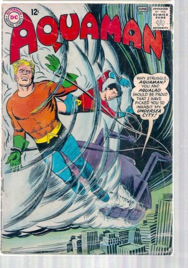 AQUAMAN # 15, 2.5 GD +
