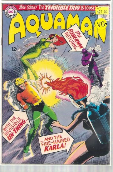 AQUAMAN # 24, 4.5 VG +