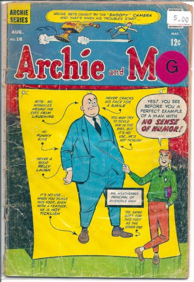 Archie And Me # 16, 2.0 GD