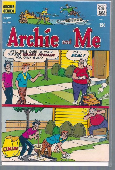 ARCHIE AND ME # 30, 6.0 FN
