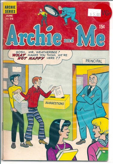 Archie And Me # 35, 4.5 VG +