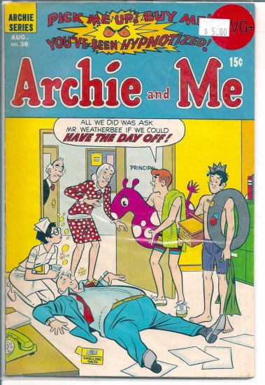 Archie And Me # 36, 4.5 VG +