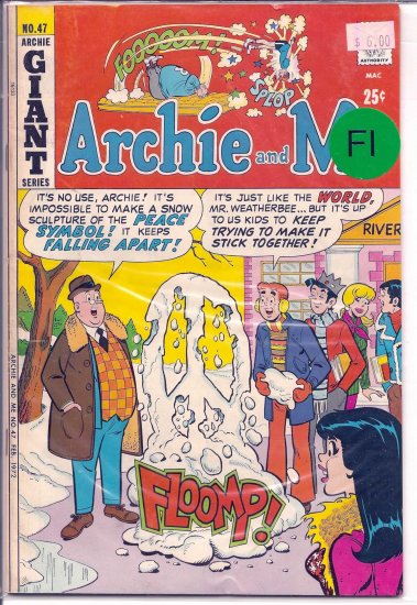 Archie And Me # 47, 6.0 FN