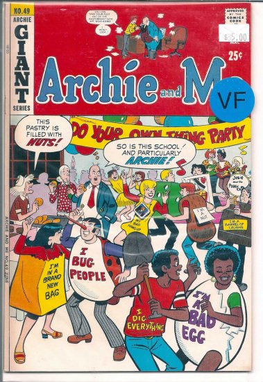Archie And Me # 49, 8.0 VF