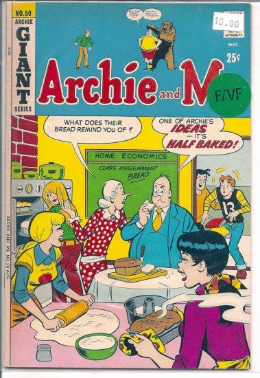 Archie And Me # 50, 7.0 FN/VF